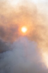 sun in the smoke