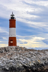 lighthouse on the coast of island