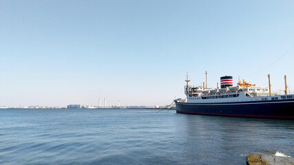 船と横浜港