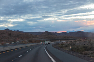 highway in the desert