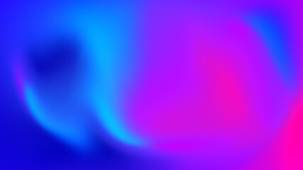 Abstract gradient blue purple and pink soft blurred background.