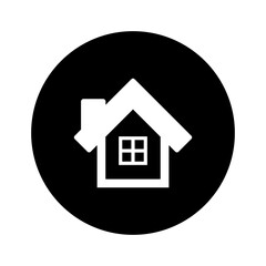 residence house icon vector