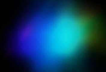 Dark Multicolor vector abstract blurred layout.