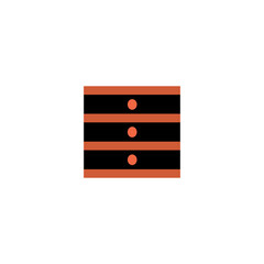 Desk Conceptual Vector Icon Design