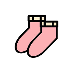 Sock Icon Conceptual Vector Design