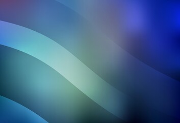 Light BLUE vector blurred shine abstract background.