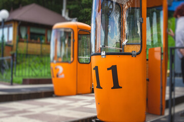 View of Svetlogorsk, former german Rauschen, coastal resort town, Svetlogorsky District,...