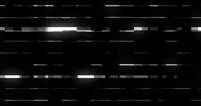 Digital blocks animation. 4K motion graphics footage