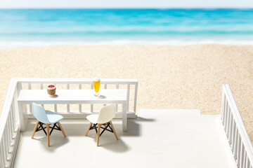 海　浜　カフェテラス
