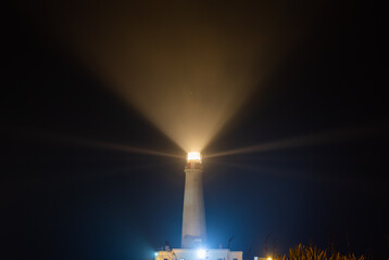 Lighthouse during the night