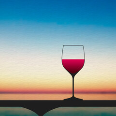 Taking A Holiday In The Sunset