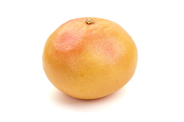 Grapefruit, isolated on white background. High resolution image