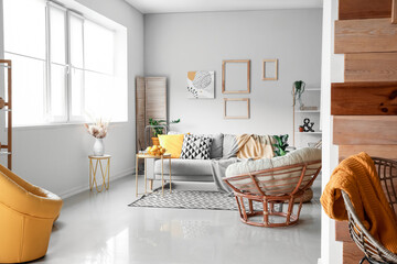 Interior of modern living room