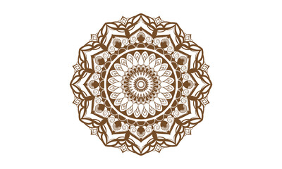 Mandala art eps file for download
