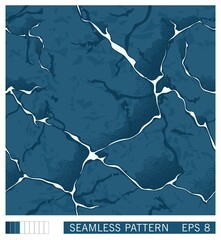 Vector seamless pattern. Stylized marble texture. Background layout