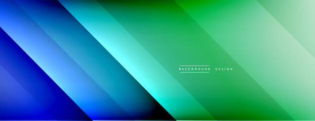 Obraz premium Dynamic lines abstract background. 3D shadow effects and fluid gradients. Modern overlapping forms