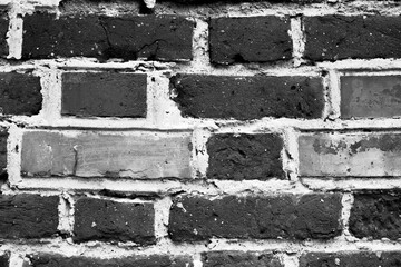 Old brick wall, industrial background. Red brick wall.