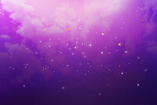 Blue sky and white clouds