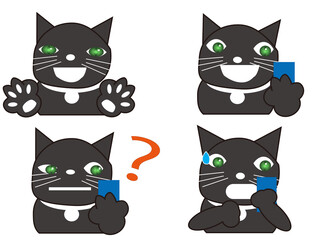 猫のジェミアンの表情５