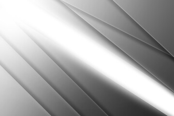 Abstract white and grey on light silver background pattern modern design.