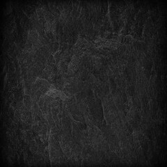 Dark grey black slate background or texture.