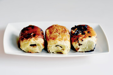 Pisang Bolen is a food from Bandung made from processed bread which contains bananas