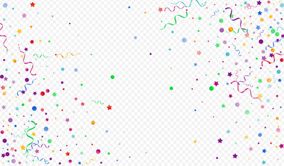 Variegated Circles Swirl Vector Panoramic