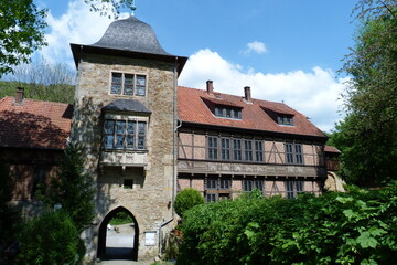 Fototapeta na wymiar Eingang Burg Schaumburg