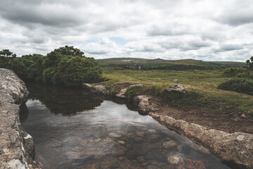 Dartmoor Landscapes, Dartmoor National Park, UK