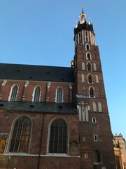 Fototapeta na wymiar St. Maria cathedral, Krakow, Poland 