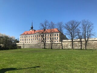view of the Lubomirski castle, Rzeszow, Poland 