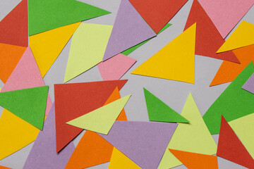 colorful notes as background texture
