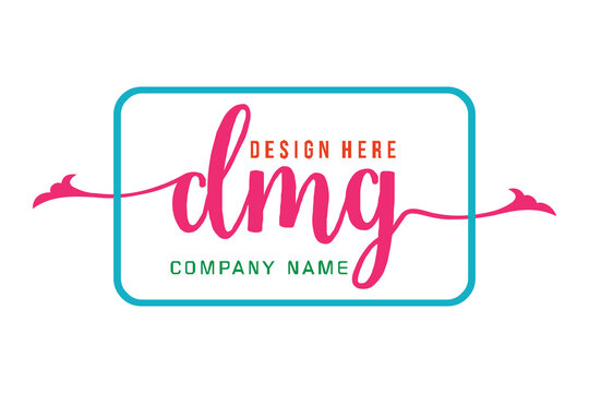 DMG lettering logo is simple, easy to understand and authoritative