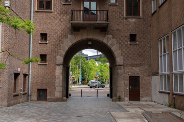 Gate At The Wibauthof Amsterdam The Netherlands 2020