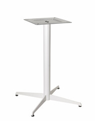 Table base on white background 