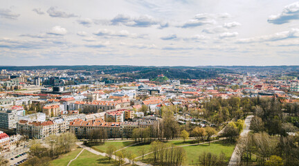 Vilnius old town and Tauras park / 2021 Spring