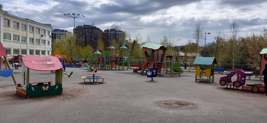 people on the playground