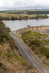 The myponga dam on the fleurieu peninsula south australia on may 3rd 2021