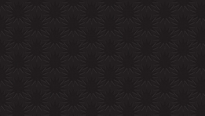 Black Star Illustration Abstract Background