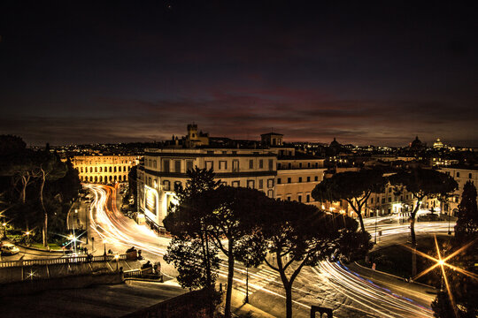 Teatro Marcelo and traffic lights