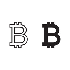 Bitcoin vector logo
