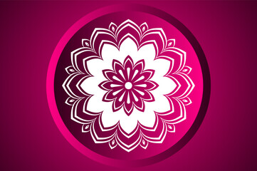 Luxury arabesque ornamental mandala background design 