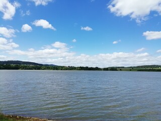 pond and sky