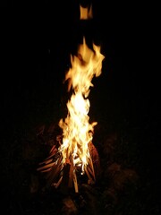 fire in the night