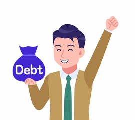 緑のネクタイの男性