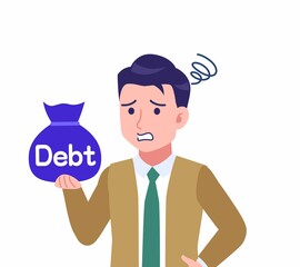 緑のネクタイの男性