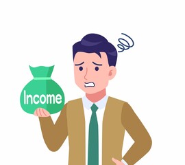 緑のネクタイの男性