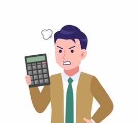 緑のネクタイの男性