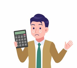 緑のネクタイの男性