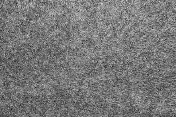 Grey monochrome melange felt texture